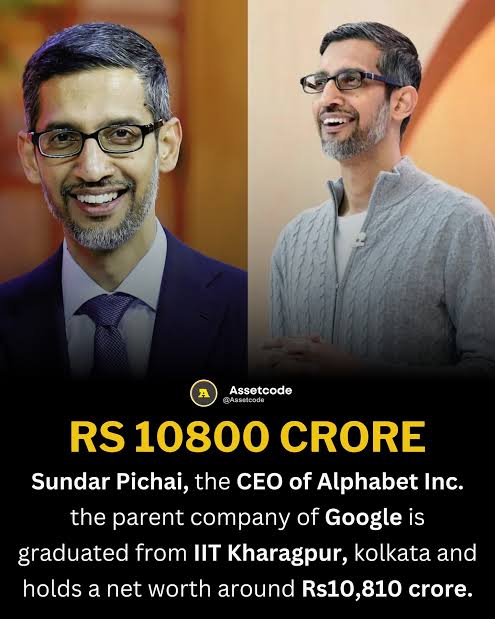 sundar pichai net worth